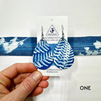 Cyanotype Teardrop Earrings image 3