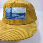 z. San Francisco Golden Gate Bridge: Corduroy Hat: Sun Gold 02 image 0