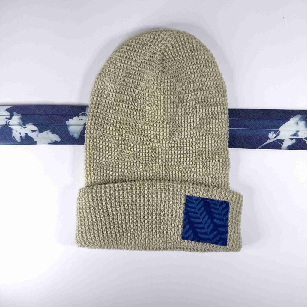 Waffle Knit: Cream: Fern image 0