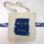 Tote Bag: "Mine" Uterus image 0