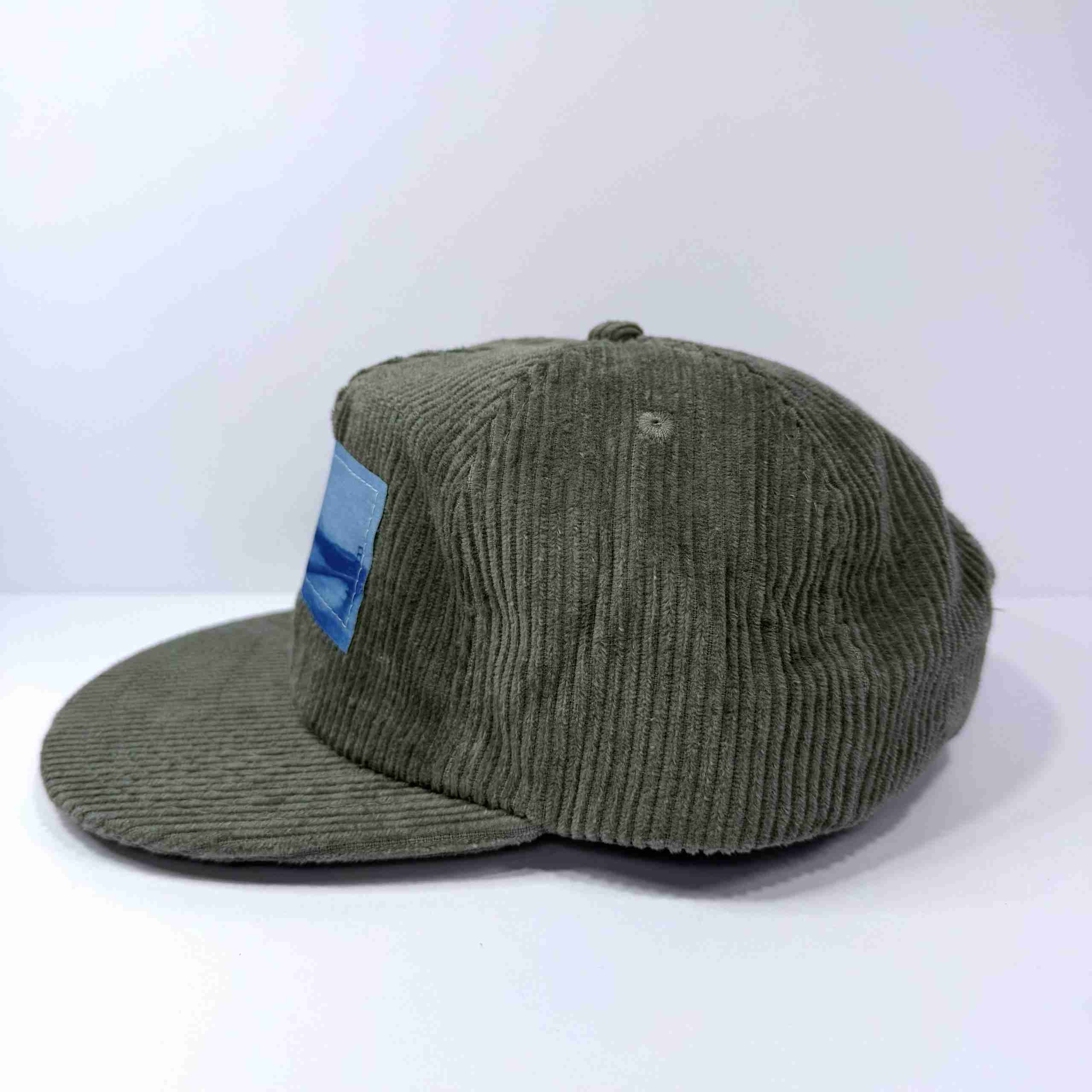 z. San Francisco Golden Gate Bridge: Corduroy Hat: Green image 2