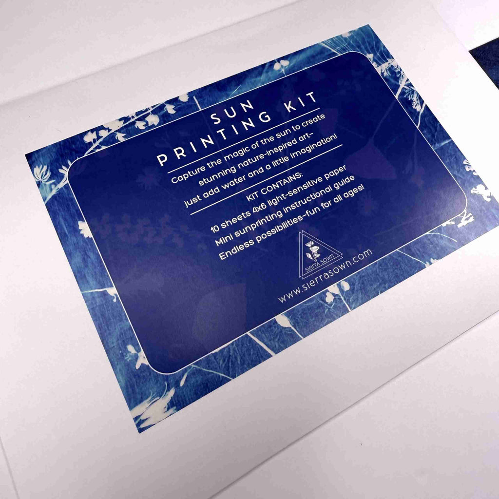 DIY Sun Printing Kit image 1