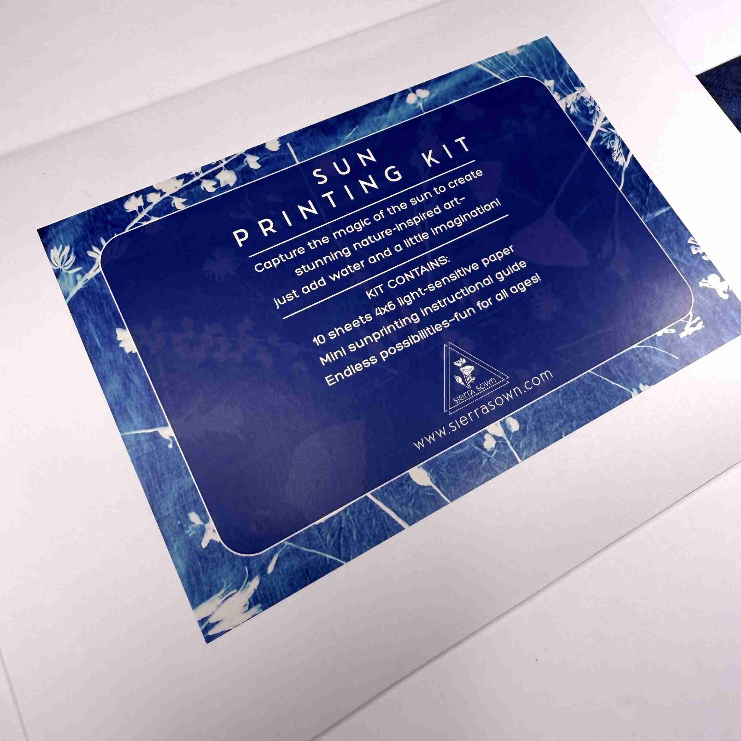 DIY Sun Printing Kit image 1