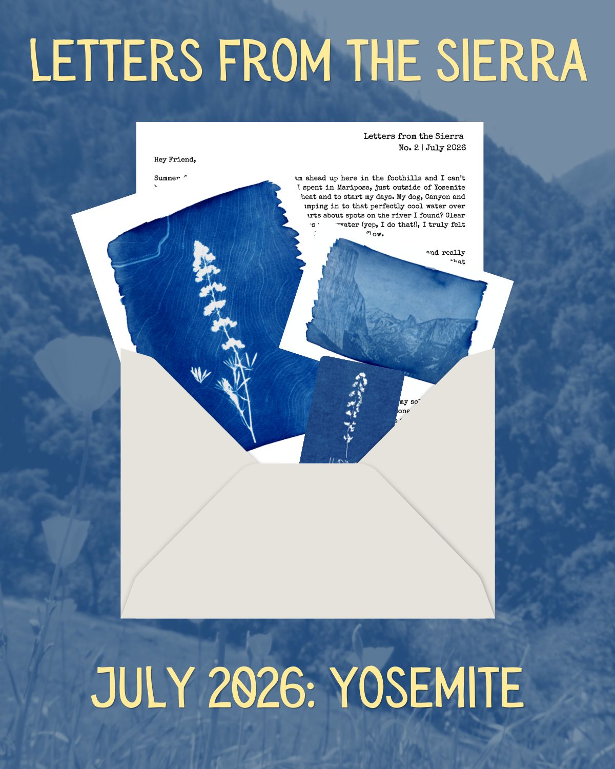 Letters from the Sierra: July 2026