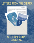Letters from the Sierra: September 2026