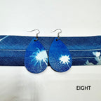Cyanotype Teardrop Earrings - 08 image
