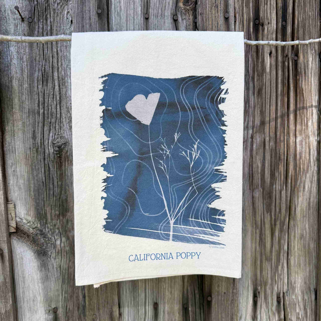 Tea Towel: California Poppy image 2