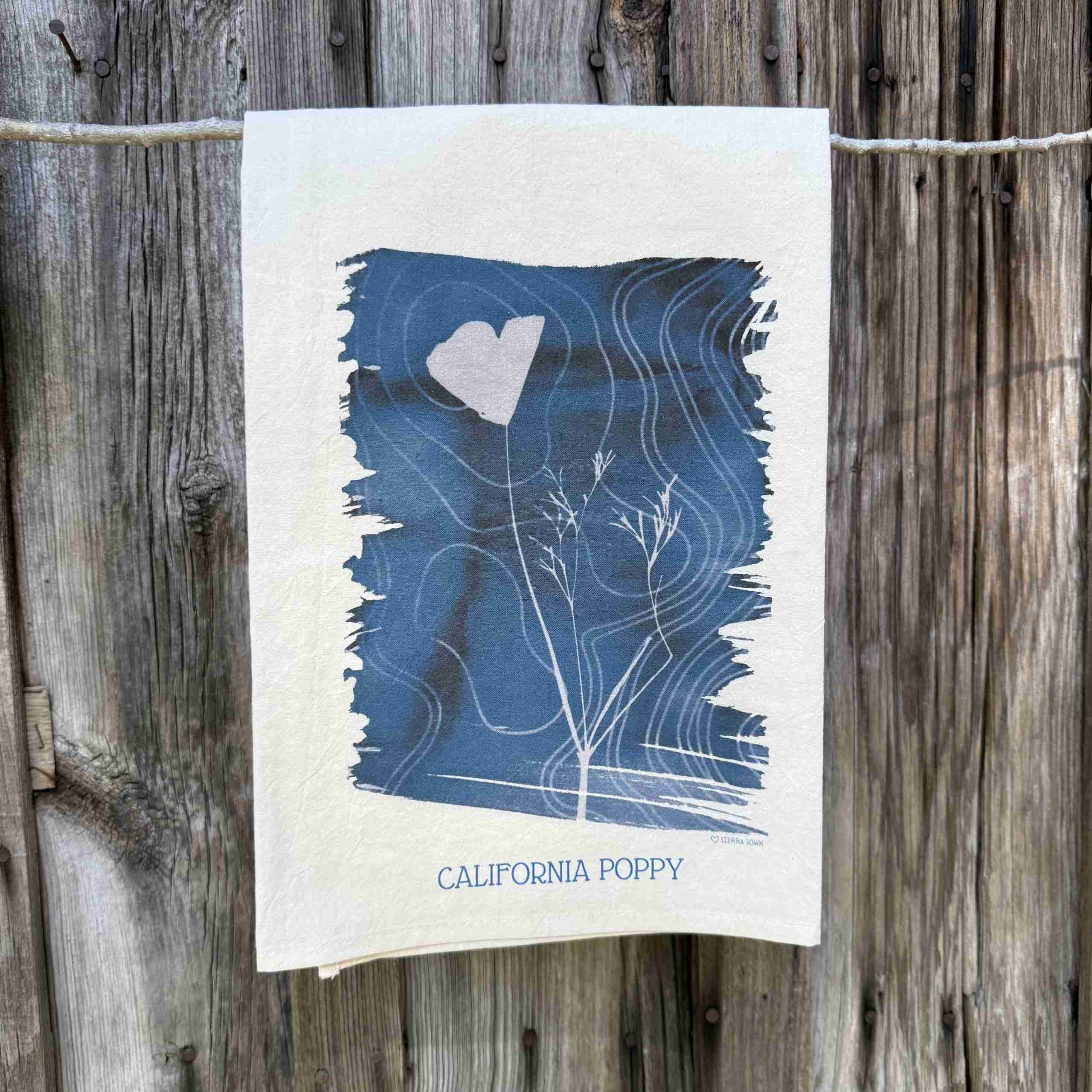Tea Towel: California Poppy image 2