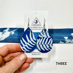 Cyanotype Teardrop Earrings image 7