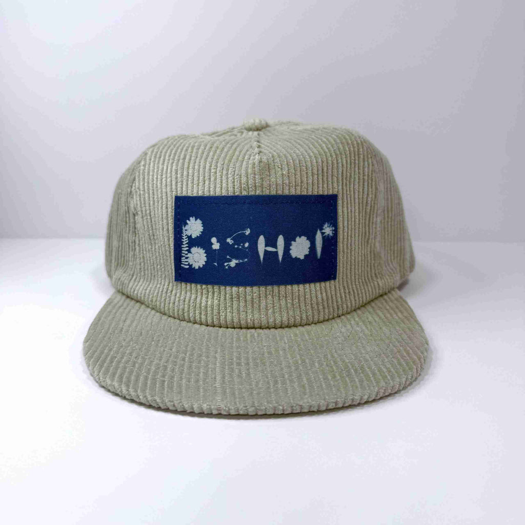 "Bishop" Corduroy Hat: Dire Wolf Gray image 1