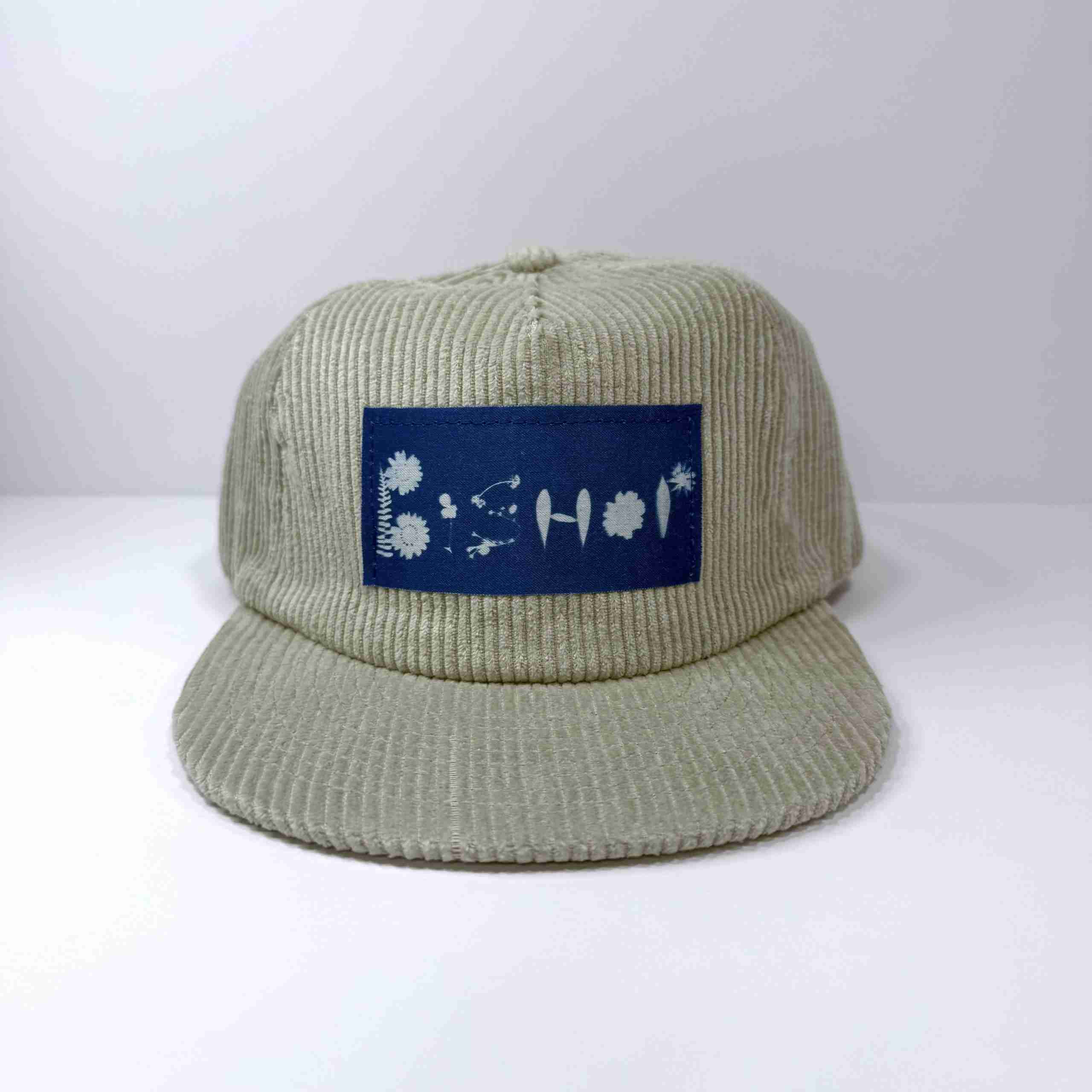 "Bishop" Corduroy Hat: Dire Wolf Gray image 1