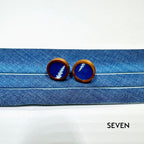 Cyanotype 12mm Stud Earrings image 14