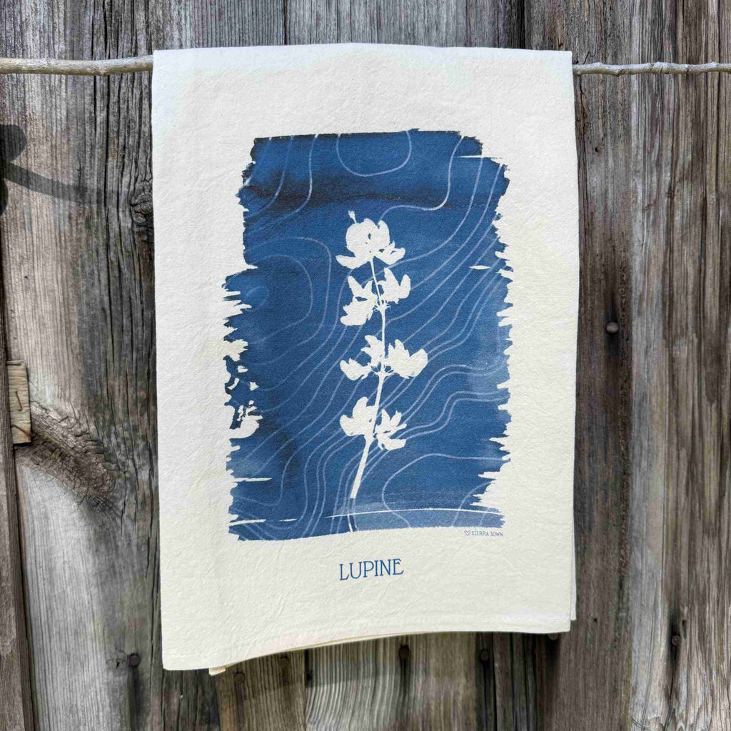 Tea Towel: Lupine image 2