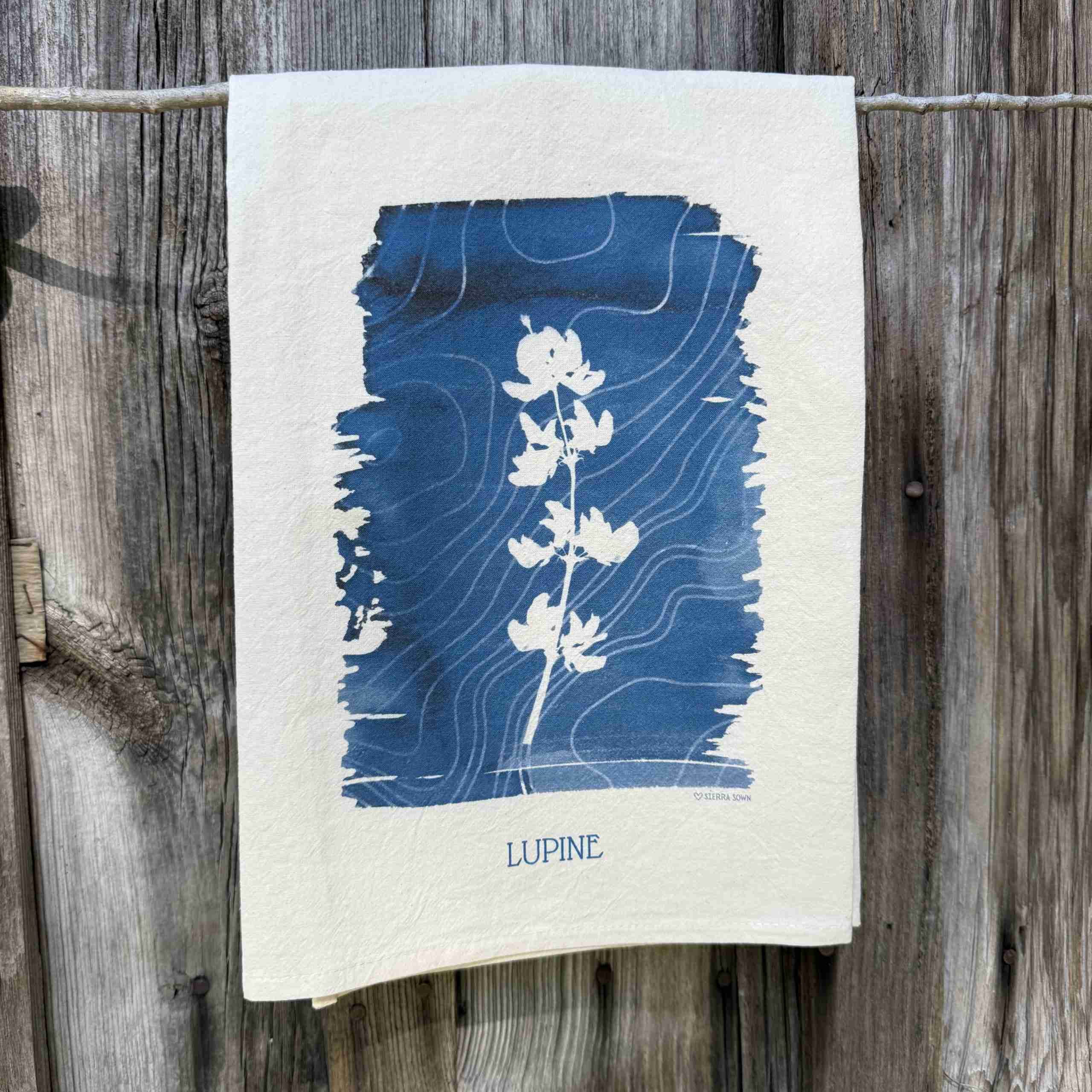 Tea Towel: Lupine image 2