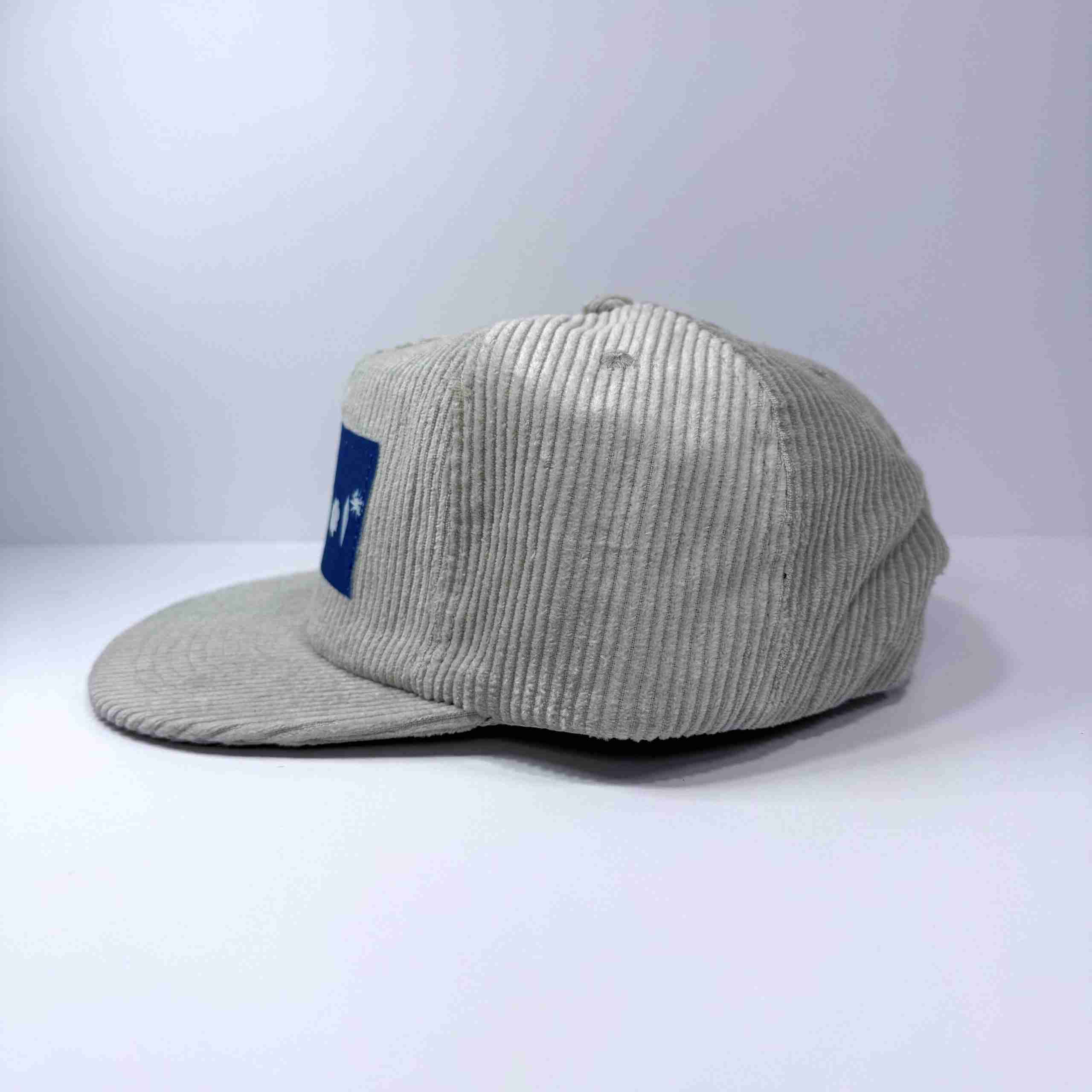 "Bishop" Corduroy Hat: Dire Wolf Gray image 2