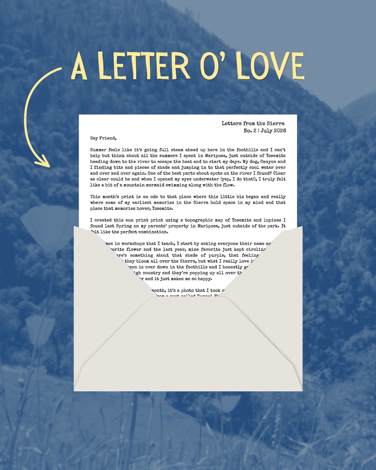 Letters from the Sierra: July 2026