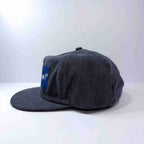 "Bishop" Washed Cotton Hat: Slate Gray image 2