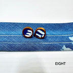 Cyanotype 12mm Stud Earrings image 16