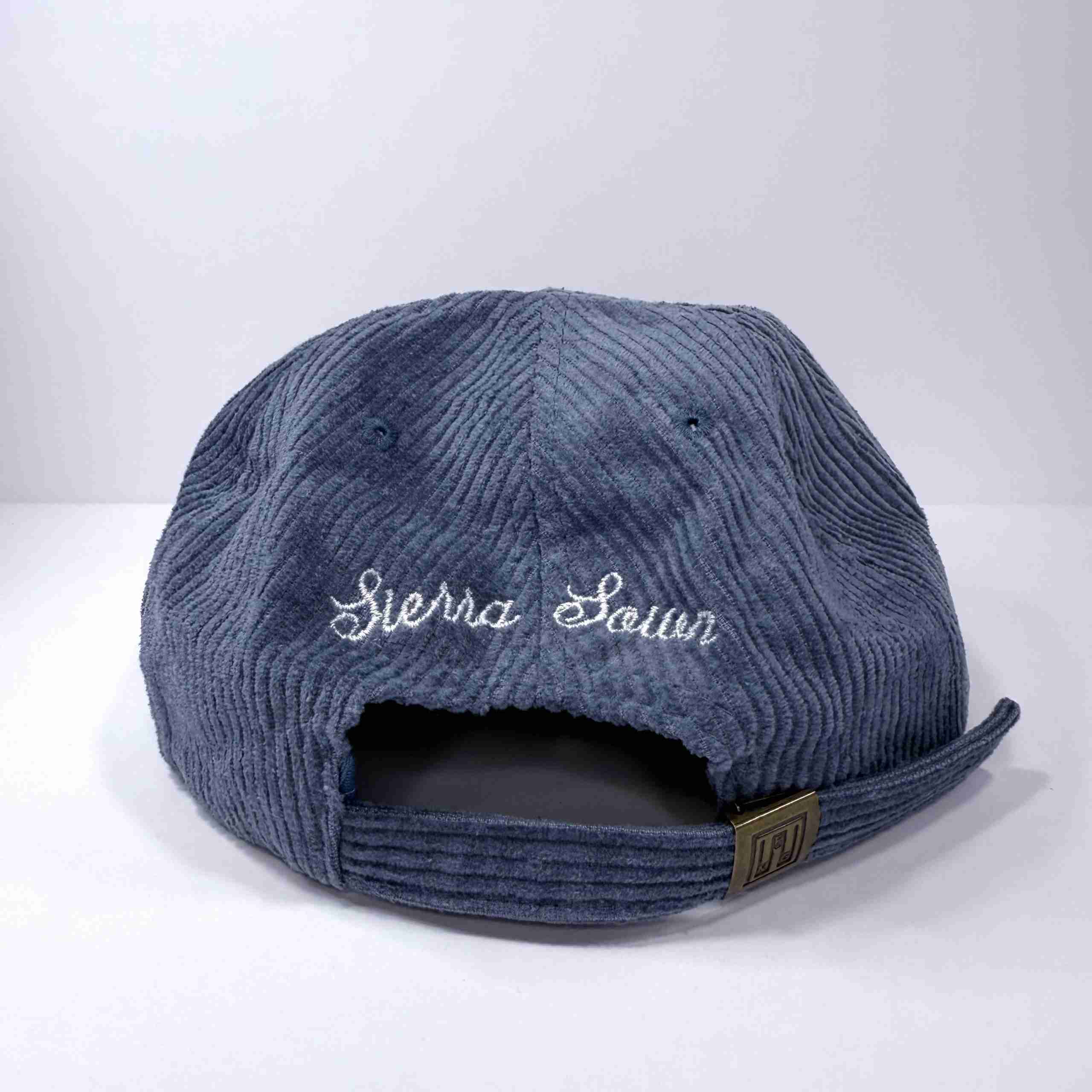 z. San Francisco Golden Gate Bridge: Corduroy Hat: Blue image 3