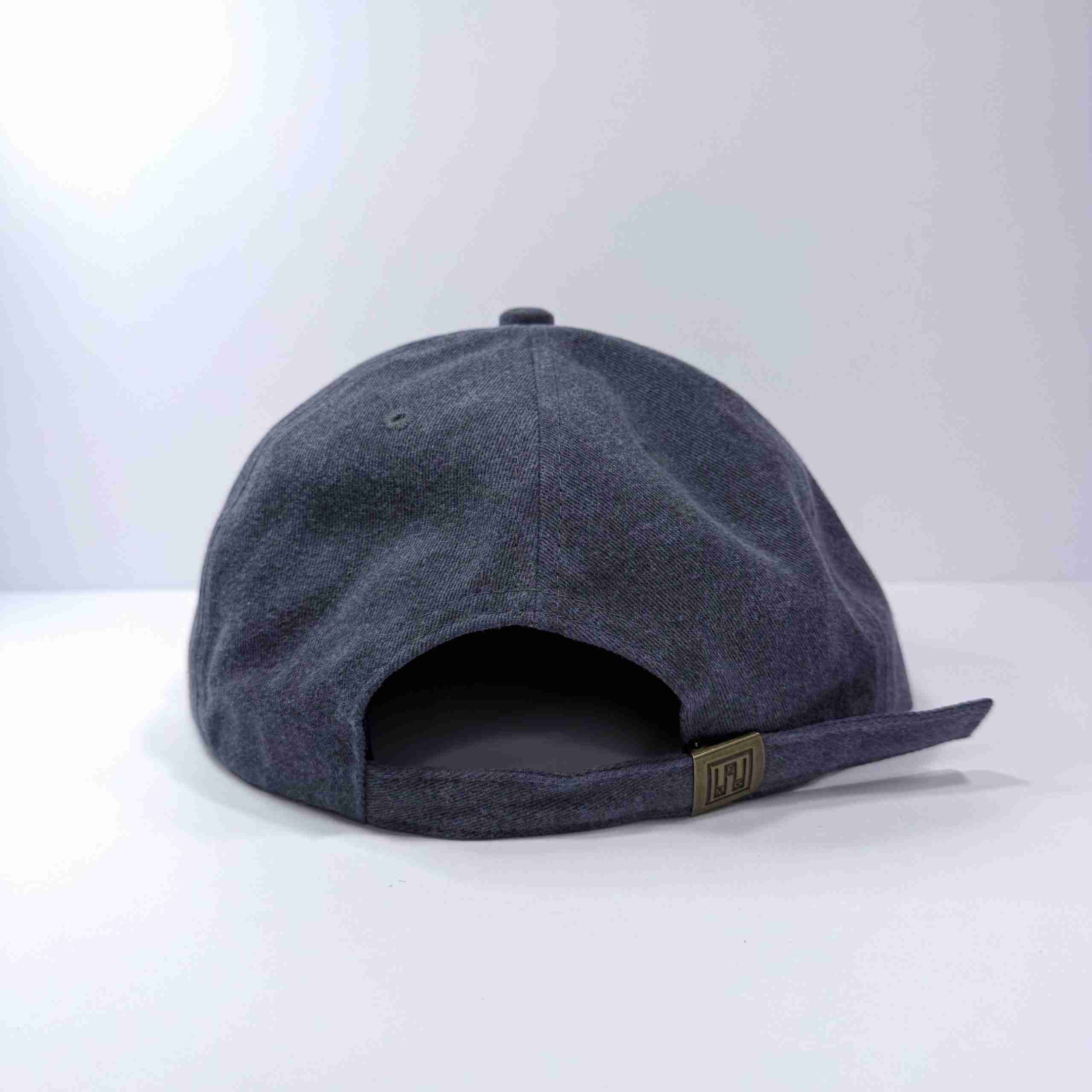 "Bishop" Washed Cotton Hat: Slate Gray image 3