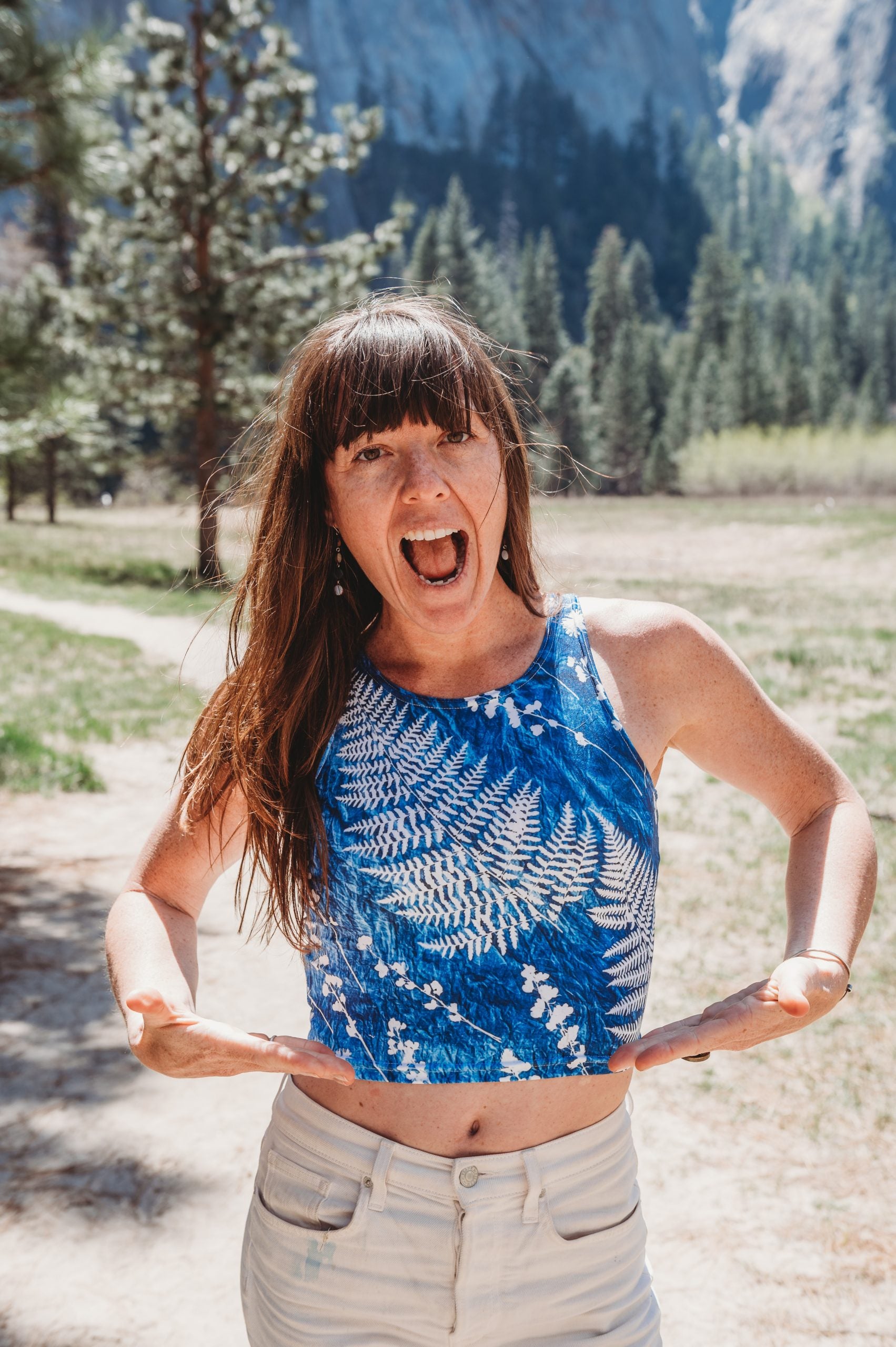 Fern + Lupine Crop Top image 3