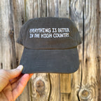 Corduroy Hat: Everything is Better in the High Country