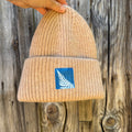 Chunky Knit Wool Beanie: Cream: Fern