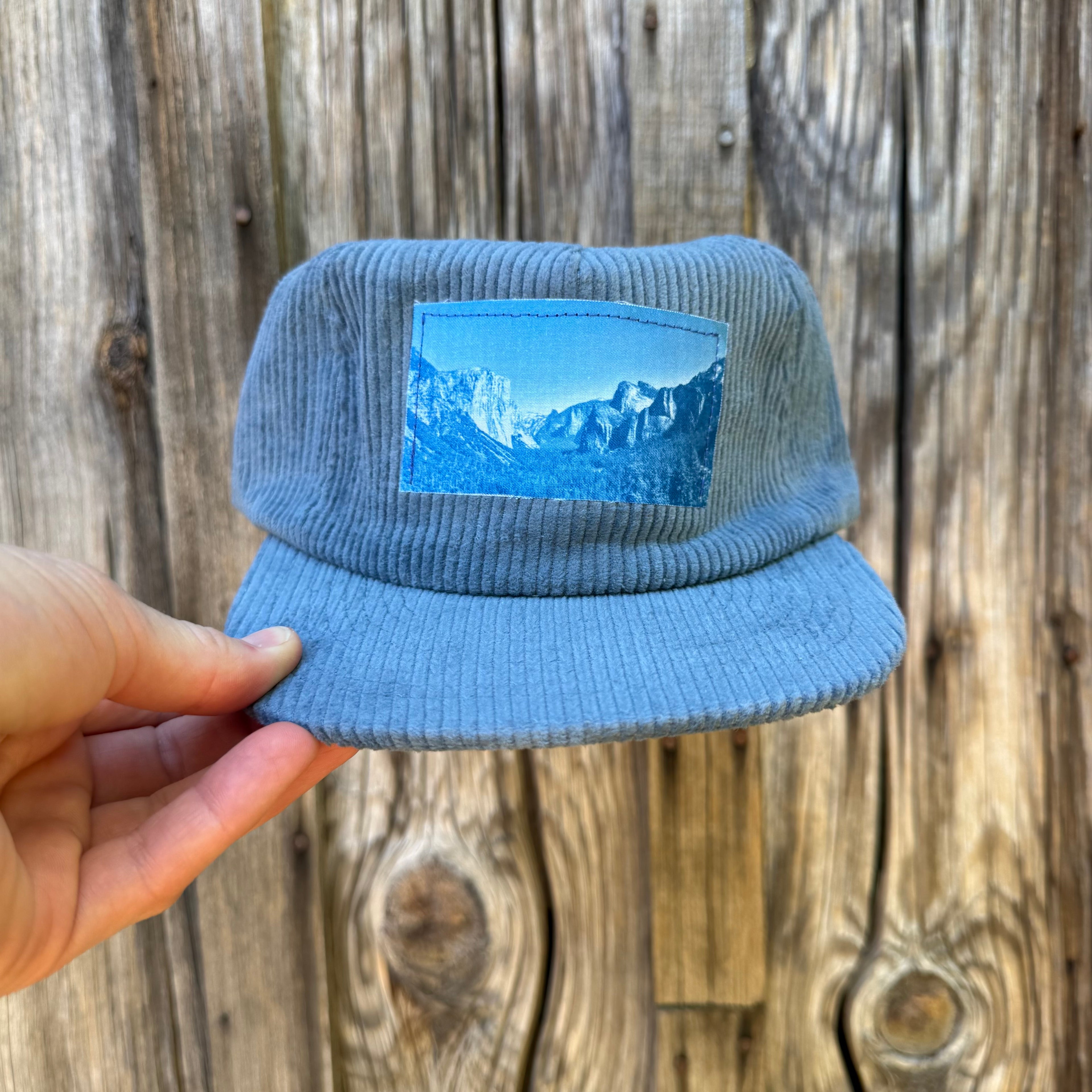 Corduroy Blue Hat: Yosemite Tunnel View