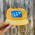 Corduroy Sun Gold Hat: Lupine