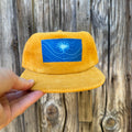 Corduroy Sun Gold Hat: Dandelion + Topo