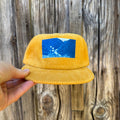 Corduroy Sun Gold Hat: California Poppies Photo