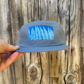 Nylon Light Blue Hat: Fern 02