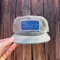 Corduroy Cactus Green Hat: "Tahoe" Flowers