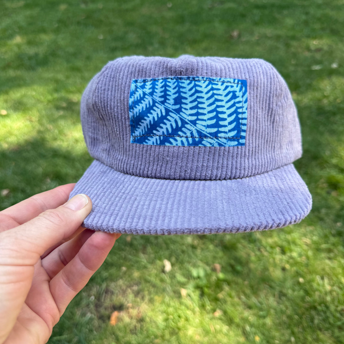 Corduroy Lavender Hat: Fern 01