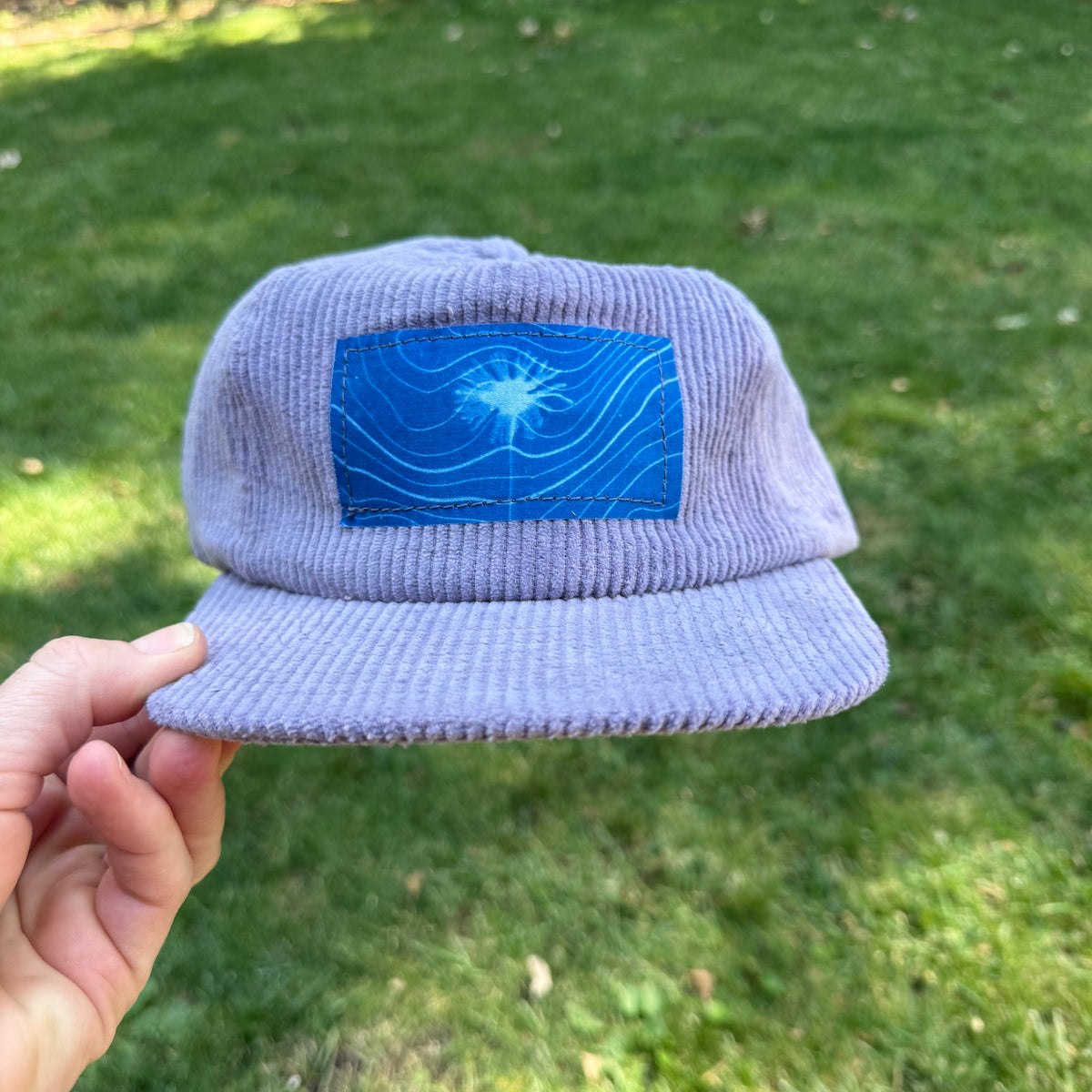Corduroy Lavender Hat: Wildflower + Topo