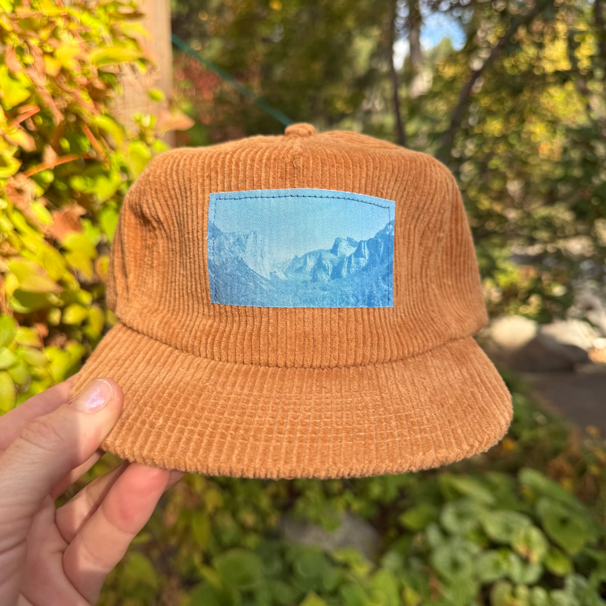 Corduroy Brown Hat: Yosemite Tunnel View
