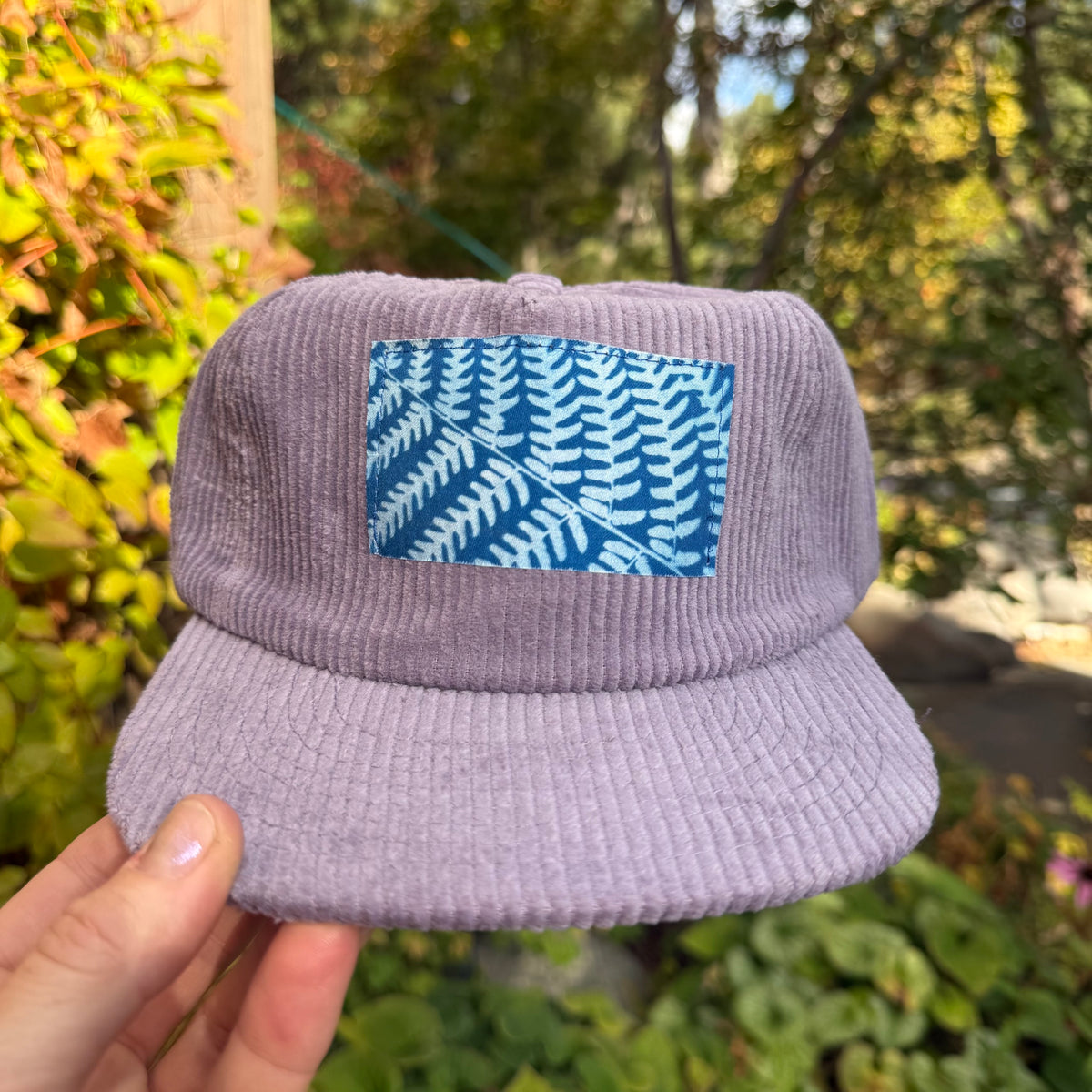 Corduroy Lavender Hat: Fern 01
