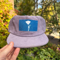 Corduroy Lavender Hat: Poppy + Yosemite Topo