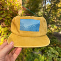 Washed Cotton Yellow Hat: Yosemite Tunnel View Photo