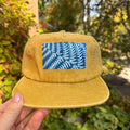 Washed Cotton Yellow Hat: Fern 01