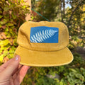 Washed Cotton Yellow Hat: Fern 03