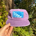 Washed Cotton Purple Hat: Lupine + Glen Aulin Topo Map