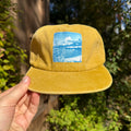Washed Cotton Yellow Hat: Cathedral Peak Photo