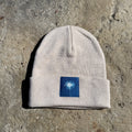 Wool-Blend Cream Beanie: Dandelion