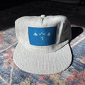 Light Gray Corduroy Hat: Uterus