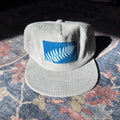 Light Gray Corduroy Hat: Fern 03