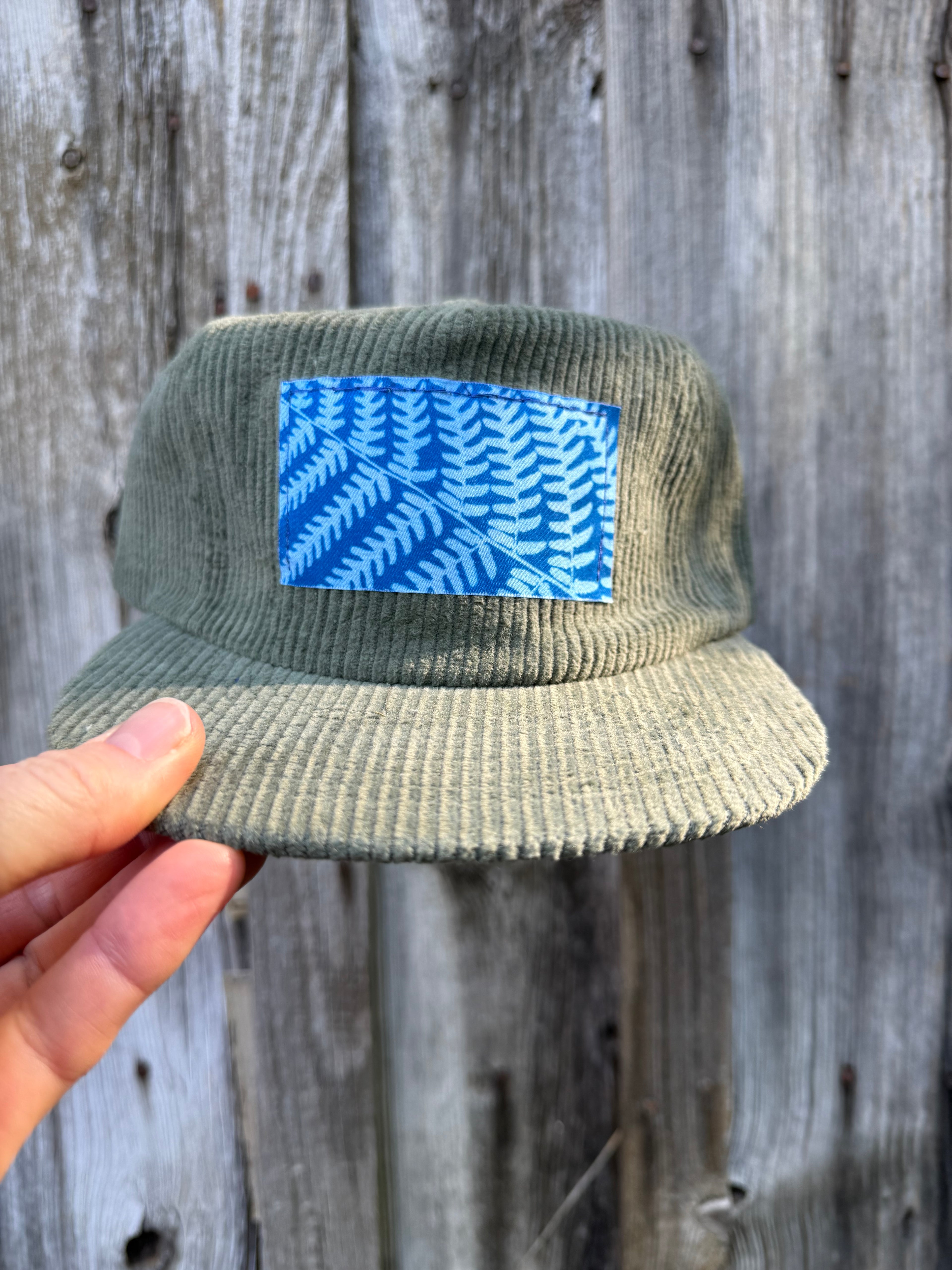 Corduroy Cactus Green Hat: Fern 01