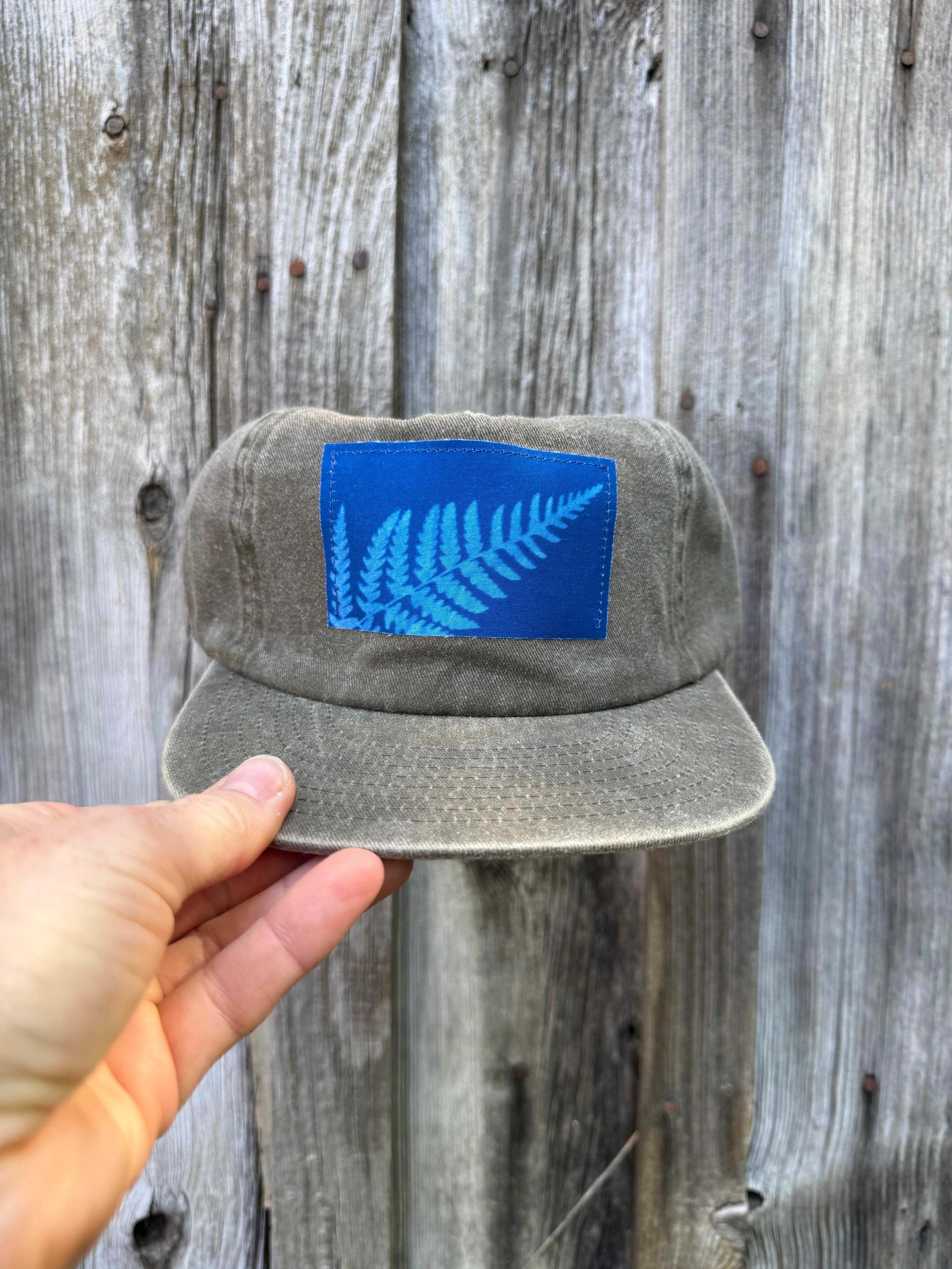 Washed Cotton Java Hat: Fern 03