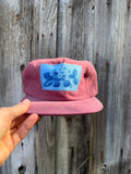 Washed Cotton Berry Hat: Vintage Strawberries