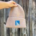 Chunky Knit Wool Beanie: Cream: Fern